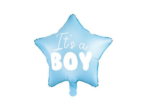 Picture of FOIL BALLOON STAR ITS A BOY 18 INCH